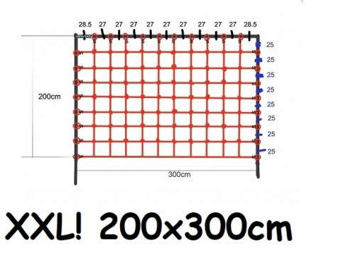 Large Net Scramble Net for kids 200cm x 300cm